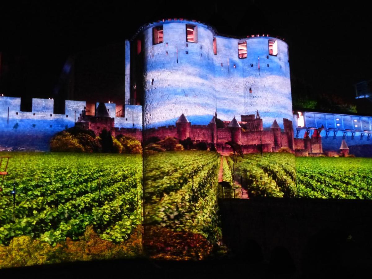 Maison Des Remparts Nichee Sous La Cite Carcassonne Exterior foto